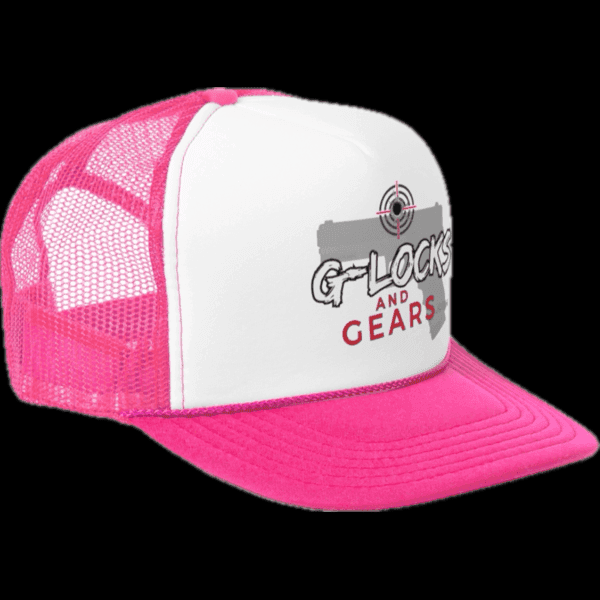 Pink Glocks and Gears Truck Hat
