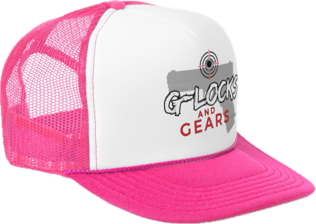 Pink Glocks and Gears Truck Hat